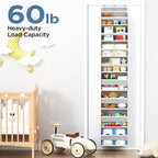 Mefirt Over The Door Organizer, 8 Shelf Door Hanging Organizers - Image 5