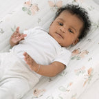 Crane Baby Changing Pad Cover, 100% Cotton Sateen Exterior, Fits Standard 16" x - Image 3