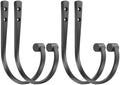 Curtain Holdbacks 4Pcs, Wall Mounted Curtain Holders by Mayrhyme