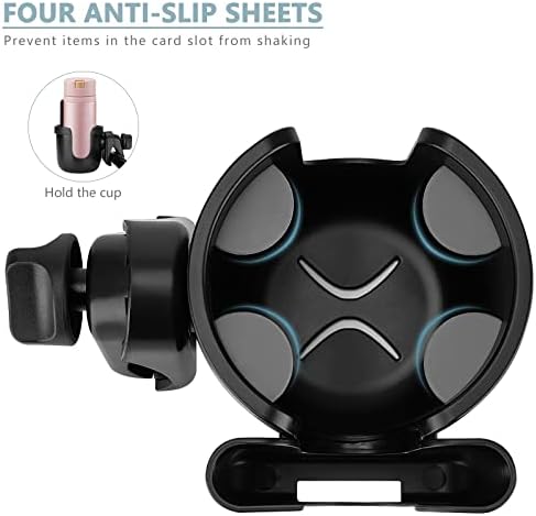 Suranew Universal Stroller Cup Holder, Adjustable Drink Holder - Image 3