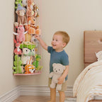 BBLIKE Stuffed Animal Storage, Corner Plush Toy Organizer - Image 5