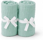 Newton Baby Deluxe Crib Sheet 2-Pack, Organic Gauze by newton