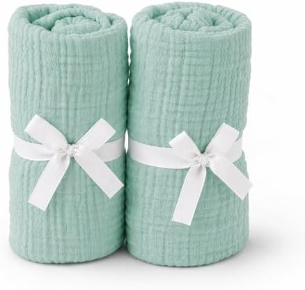 Newton Baby Deluxe Crib Sheet 2-Pack, Organic Gauze by newton