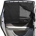 Car Window Shades, Double Layers Magnetic Car Sun Shade by VVAYHUA