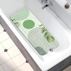 Bathtub Mat Non Slip, Bohemia Extra Long Bath tub Mat Shower Floor Mat - Image 5