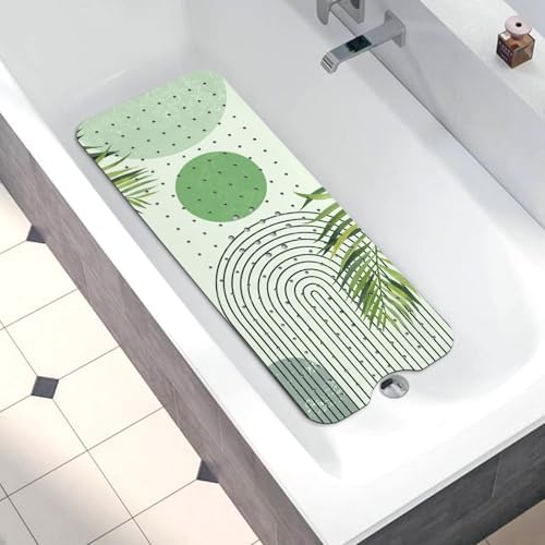 Bathtub Mat Non Slip, Bohemia Extra Long Bath tub Mat Shower Floor Mat - Image 5