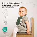 KeaBabies 8-Pack Organic Baby Bibs - Image 5
