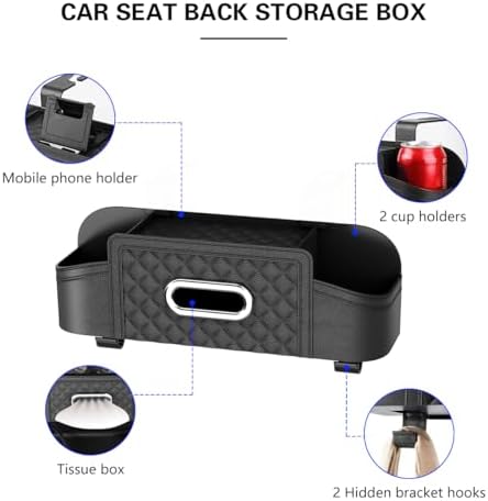 Mandark Headrest-Mounted Backseat Organizer - Image 3