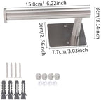 2 Pack No Drill Curtain Holdbacks Metal Curtain Tiebacks - Image 5