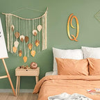 Wooden Letters 12 Inch E for Wall Decor Large Cursive Wood Monogram Letters - Image 5