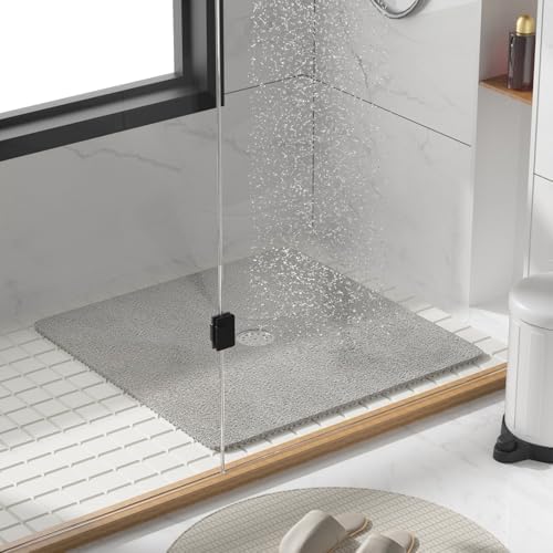 HITSLAM Square Shower Mat, 27 x 27 Inch Non Slip Bath Mat - Image 7