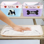 Personalized Dog Toy Storage Basket - Image 4