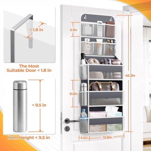 SpaceHacks 5-Tier Over the Door Organizer - Image 2