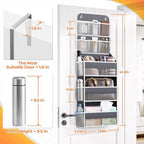 SpaceHacks 5-Tier Over the Door Organizer - Image 2
