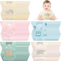 Shinymoon 100 Pcs Disposable Baby Bibs Individually Wrapped by Shinymoon