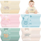 Shinymoon 100 Pcs Disposable Baby Bibs Individually Wrapped by Shinymoon