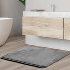 Clara Clark Bathroom Rugs, Velvet Memory Foam Bath Mat, Non-Slip Bath Rugs - Image 2