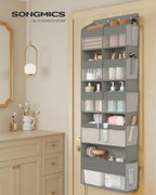 SONGMICS Over-the-Door Organizer, 5 Tier Extra Large of 9 Compartments - Image 2