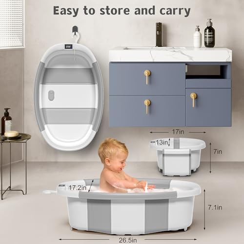 Himold Collapsible Baby Bathtub - Image 3