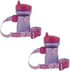 PBnJ Baby SippyPal Sippy Cup Holder Strap Accessory Tether, 2 Pack by PBnJbaby