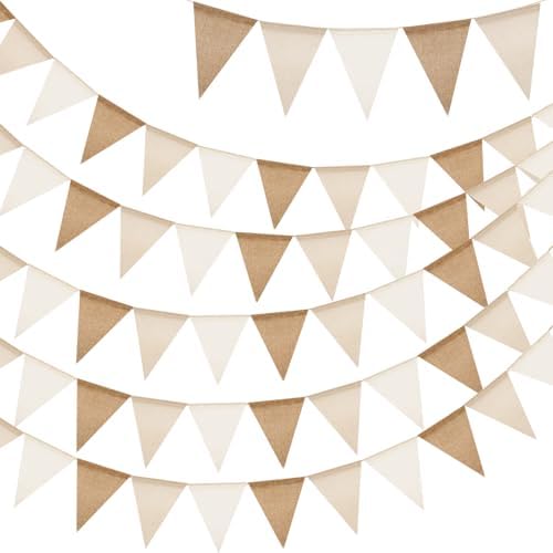 G2PLUS Pre-Strung Triangle Pennant Banner Decorative Flag Garland 60PCS by G2PLUS