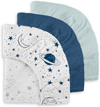 Gllquen Baby Muslin Cotton Pack and Play Sheets 3 Pack by GLLQUENBABY