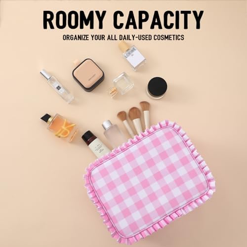 Ruffled Makeup Bag - Image 3