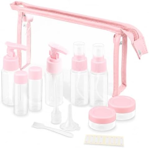 Vitog Travel Bottles Kit, TSA Approved Leak Proof Portable Toiletry Containers by Vitog