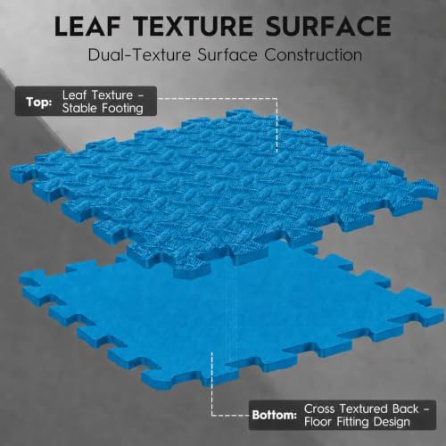18 Pcs EVA Foam Floor Tiles, Puzzle Exercise Mat Set - Image 5