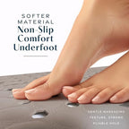 SlipX Solutions 39"x16" Power Grip Non Slip Bathtub Shower Mat - Image 4