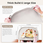 Large Silicone Placemat, Raised Edge Leakproof, Non-Slip - Image 4