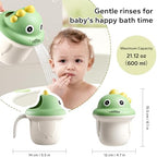 FUNUPUP Baby Shower Cap with Bath Rinse Cup - Image 3