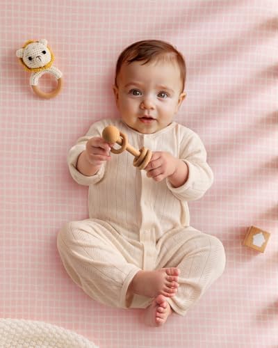 Yoofoss 2-Pack Baby Crib Sheets - Image 5