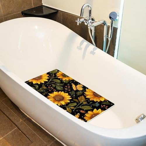Non Slip Shower Mat Bathtub Mat 15.1x26.8 Inch, Quick Dry Bath Mat - Image 5
