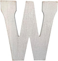 Distressed White Wash Alphabet Wall Art Free Standing Monogram Letter by ABELOTS