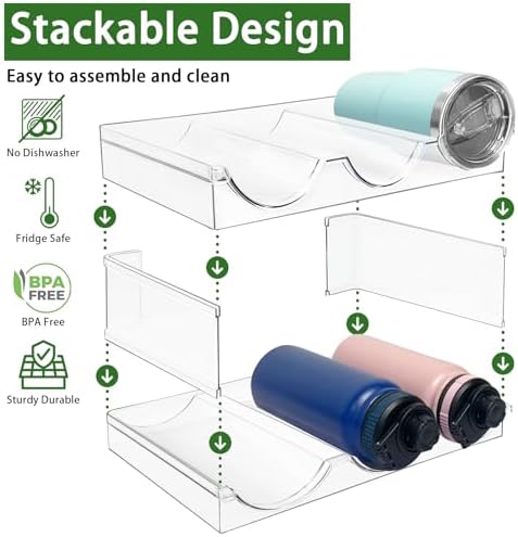 Spaclear 3 Pack Water Bottle Organizer - Image 4