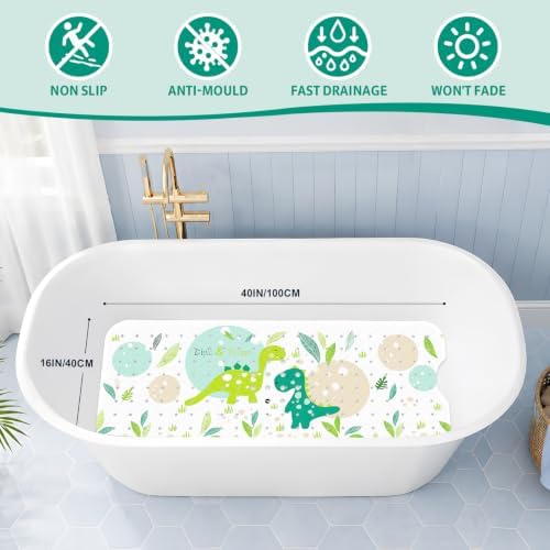 XIYUNTE Bath Mat for Tub Non Slip Bathtub Mat Non Slip 40x16 Baby Bath Mat - Image 2