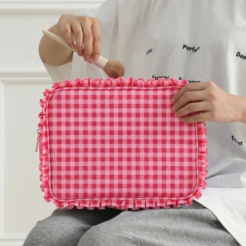 Ruffled Makeup Bag - Image 6