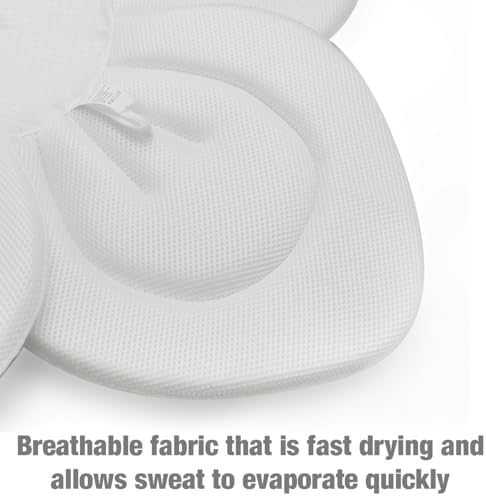 PandaEar Baby Bath Pad for Infant Newborn | Soft Flower 5 Petals for Sink - Image 7