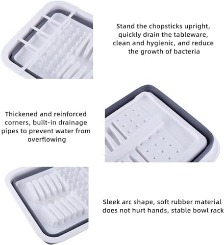 THANSTAR Collapsible Dish Drying Rack - Image 3