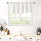 MitoVilla Boho Farmhouse Kitchen Valances by MitoVilla