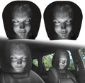 Ghost Face Headrest Covers by Unknown