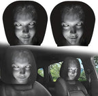 Ghost Face Headrest Covers by Unknown