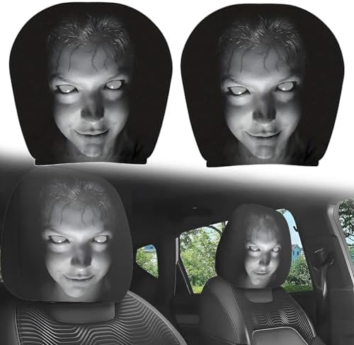 Ghost Face Headrest Covers by Unknown