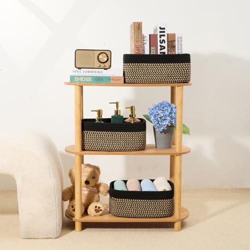 MiniArk Small Storage Baskets for Organizing | Closet Organizer Bins | Shelf - Image 6
