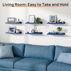 upsimples Floating Shelves for Wall Decor Storage - Image 6