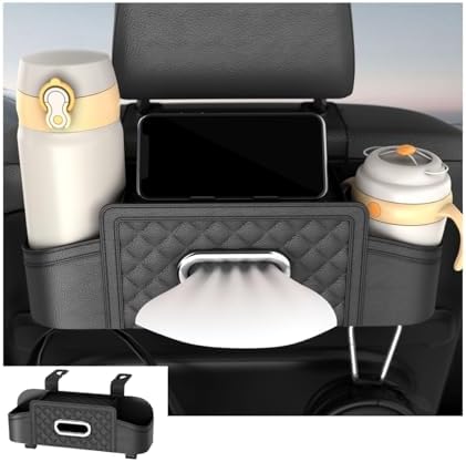 Mandark Headrest-Mounted Backseat Organizer by Unknown