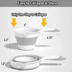 Collapsible Water Ladle Plastic Folding Dipper - Image 5
