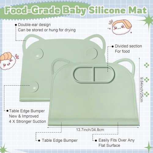 Domensi Silicone Suction Placemats - Image 2