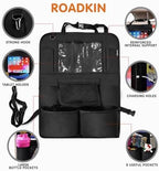 Car Backseat Organizer with Tablet Holder, Kick Mat Seat Protector - Image 6
